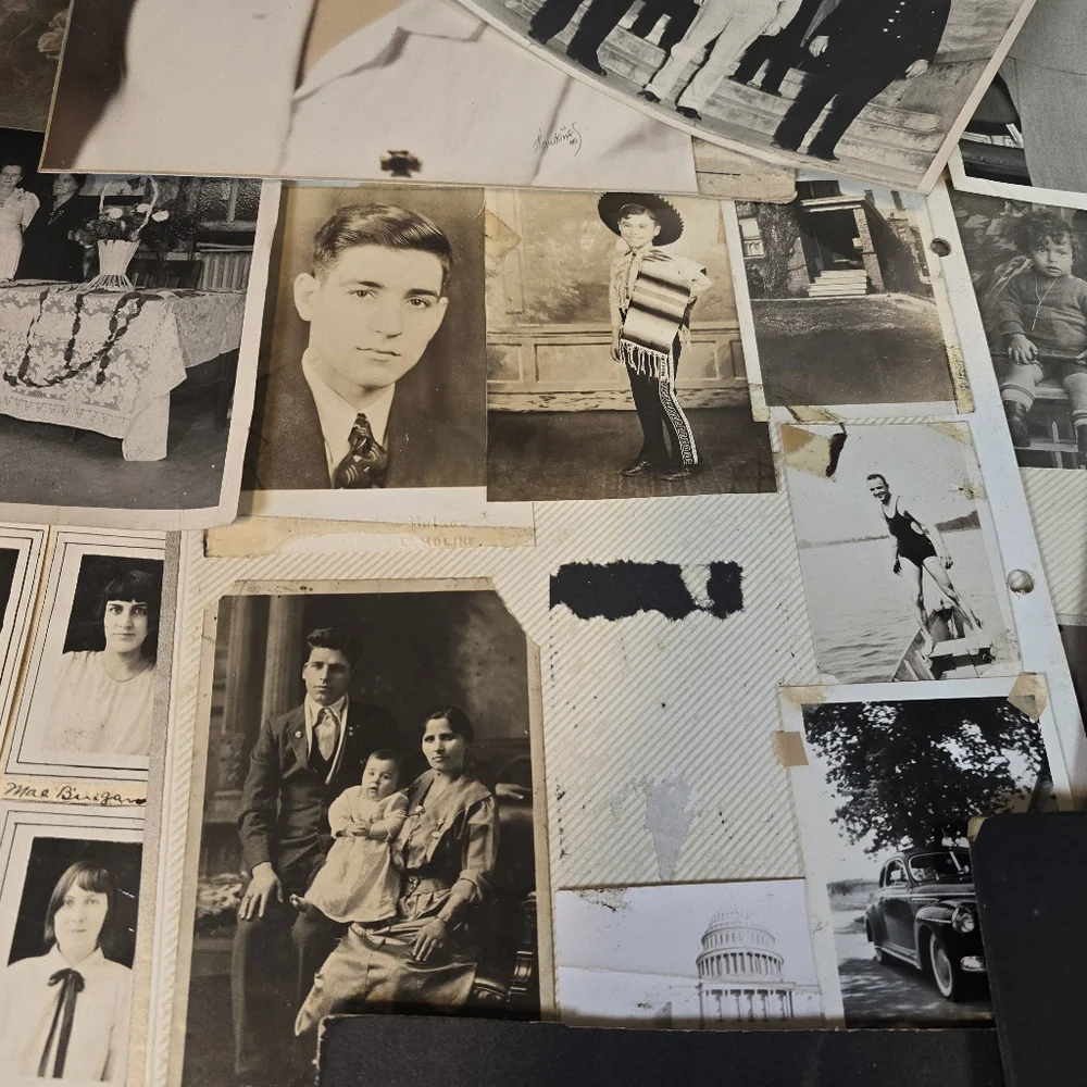 Vintage Black and White Photograph Collection
